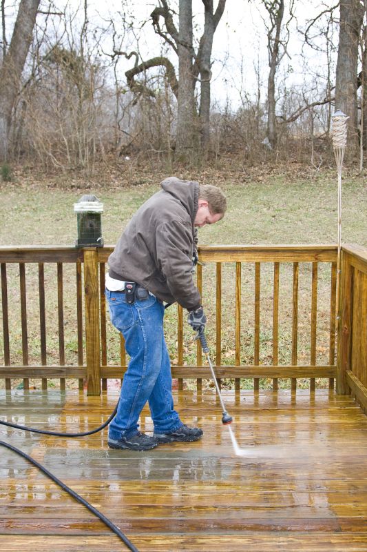 Spring Cleaning for Decks