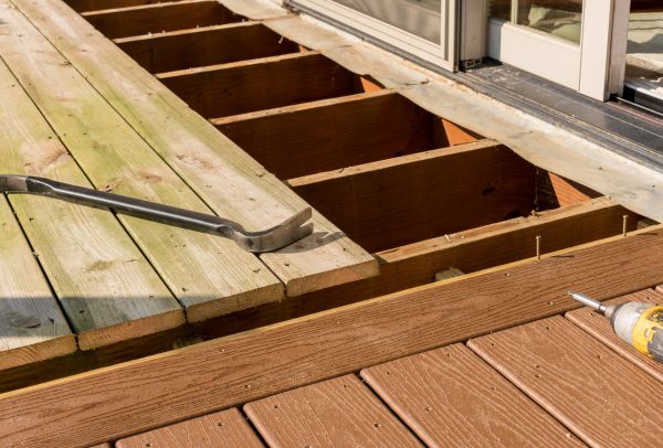 Cost of Old Deck Repair in Eagle