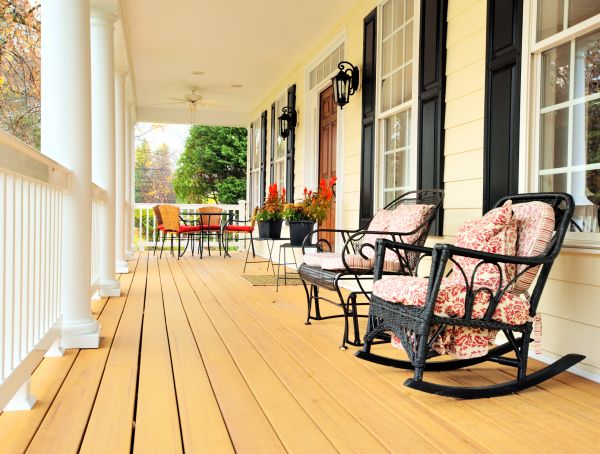 Porch Construction in Eagle