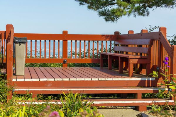 Redwood Deck Construction in Eagle