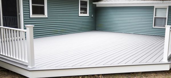 Vinyl Decking Installation in Eagle
